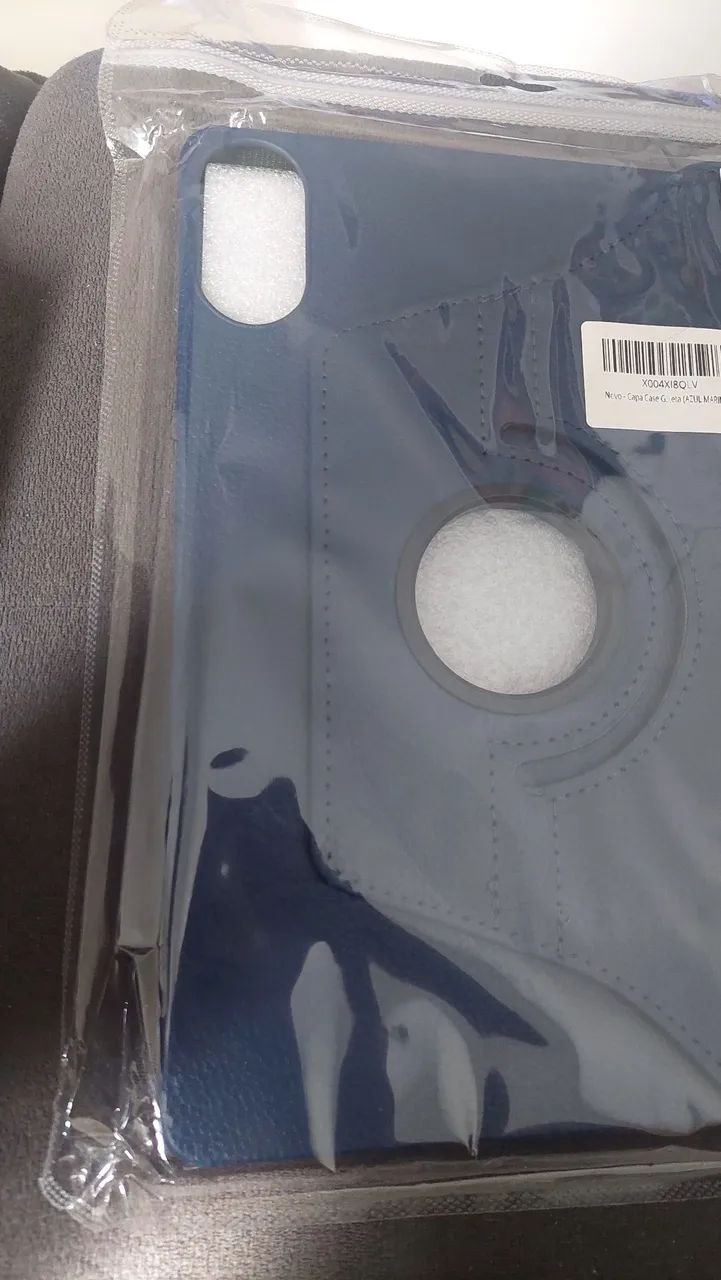 Capa Case G Azul Marinho + película(vidro) de tablet Redimi Pad 2 - 11 polegadas (NOVO) - Foto 2