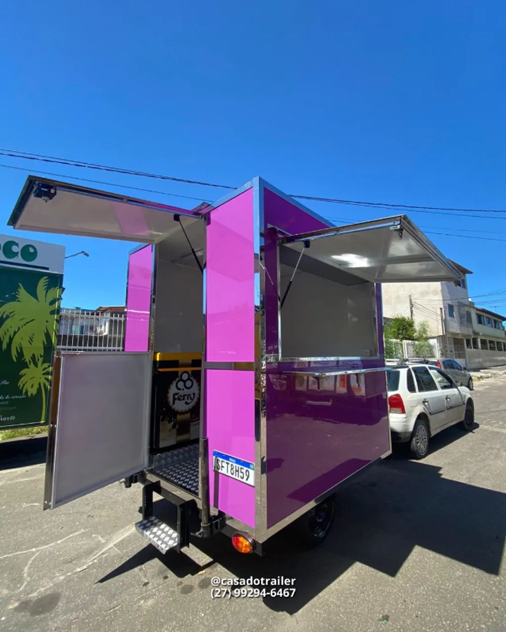 Trailer para Açaí  NOVO