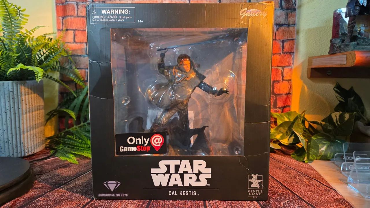 Estátua Cal Kestis Jedi Survivor Diamond Select - Foto 3