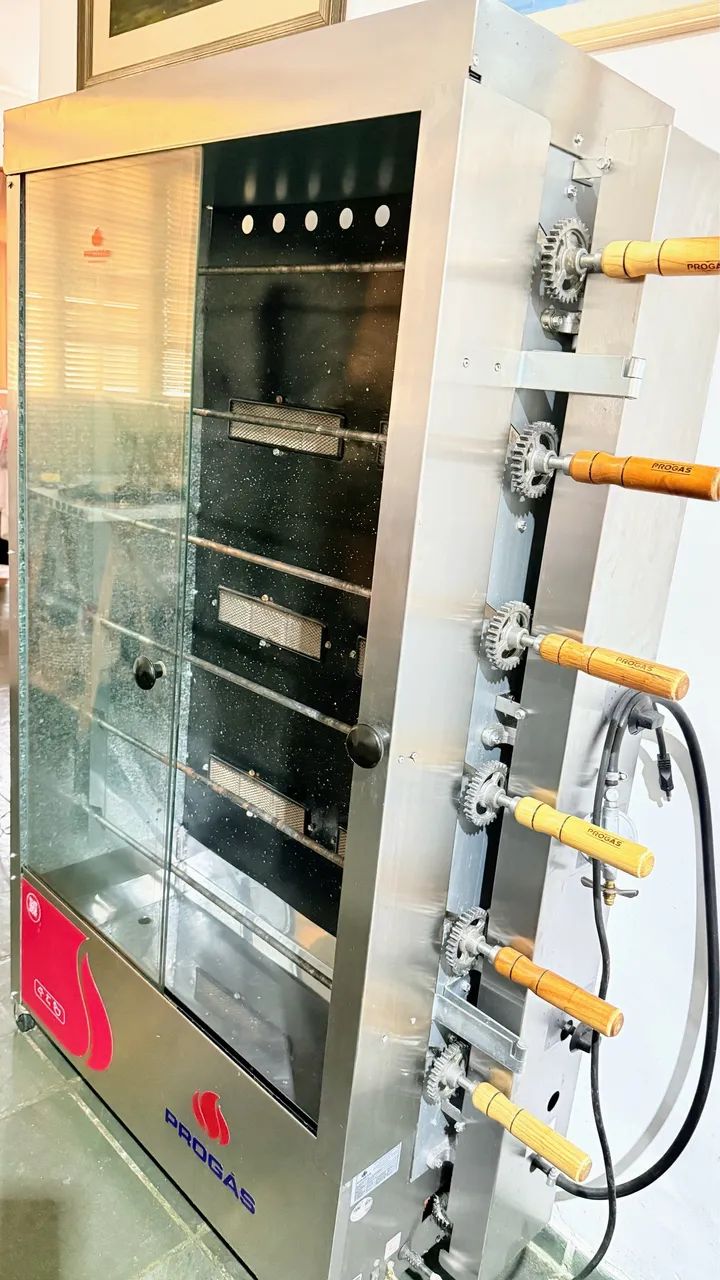 MÁQUINA DE ASSAR FRANGO SEMINOVA - Foto 3