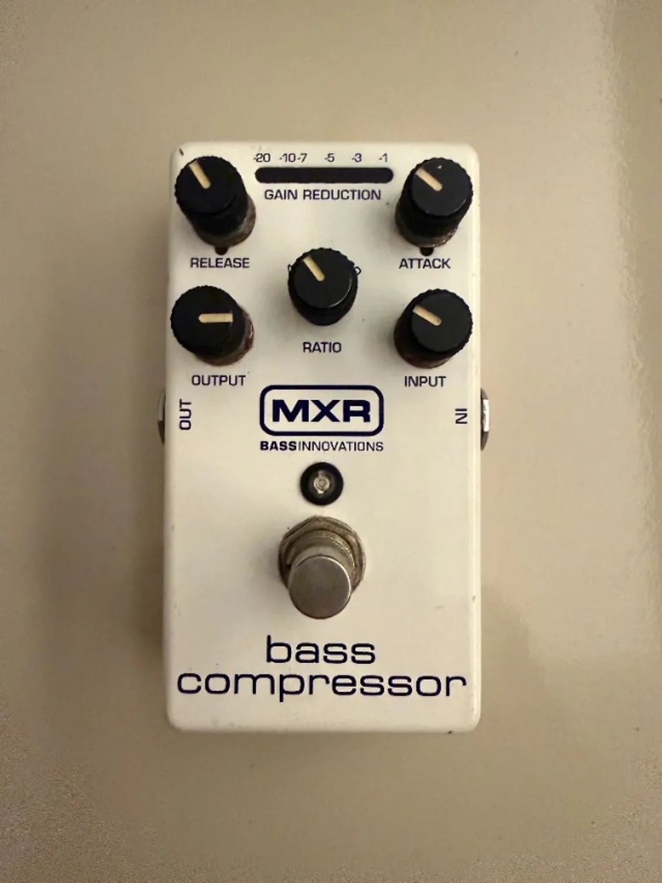Pedal MXR M87 Bass Compressor - Compressor de Contrabaixo