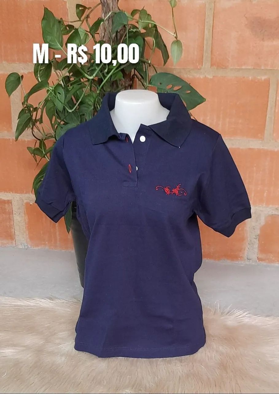 Camisas femininas 
