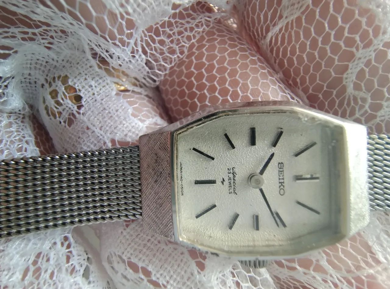 Seiko feminino a corda - Foto 4