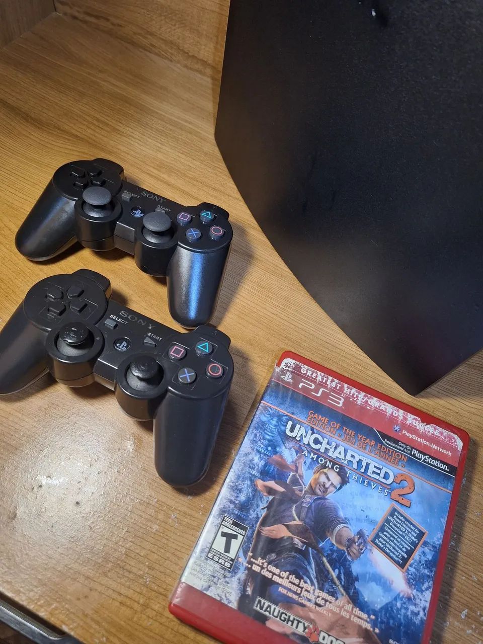 Ps3 Slim Desbloqueado + 2 Controles - Foto 2
