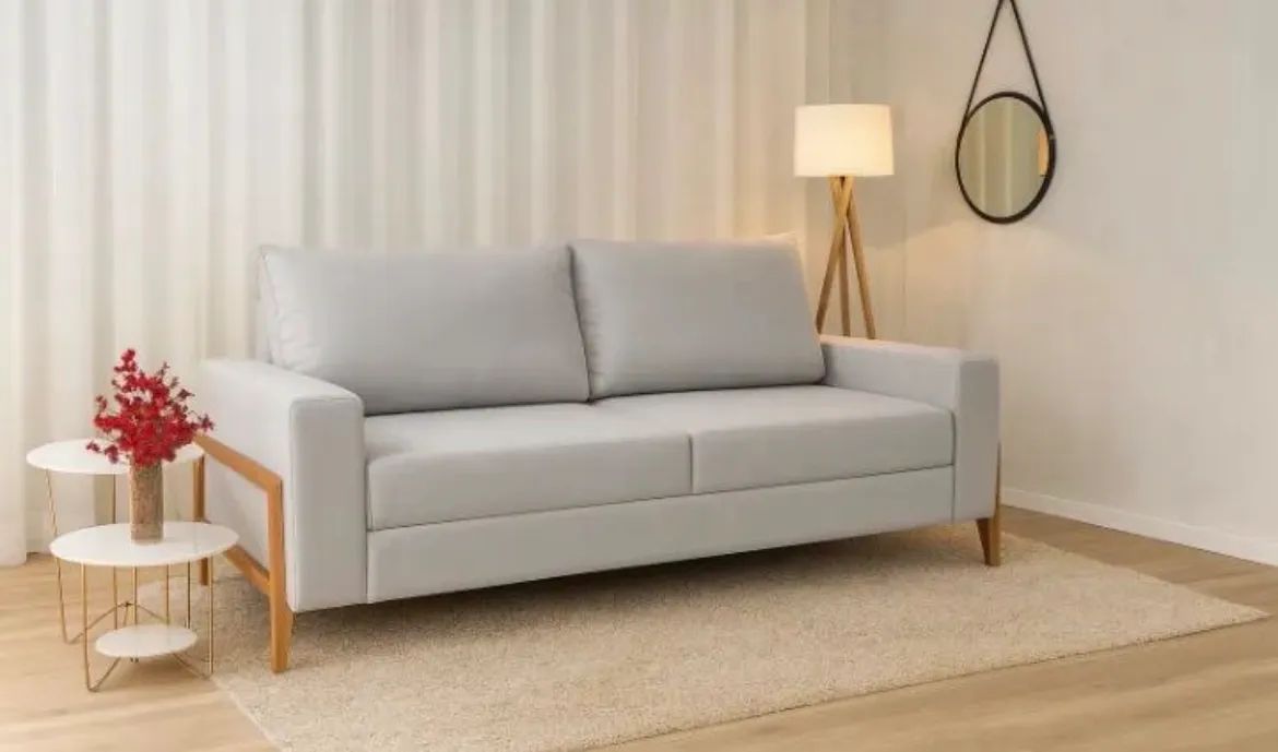 Sofá Living Esparta 2,20m de Largura Produto Novo Entrega Rápida - Foto 4