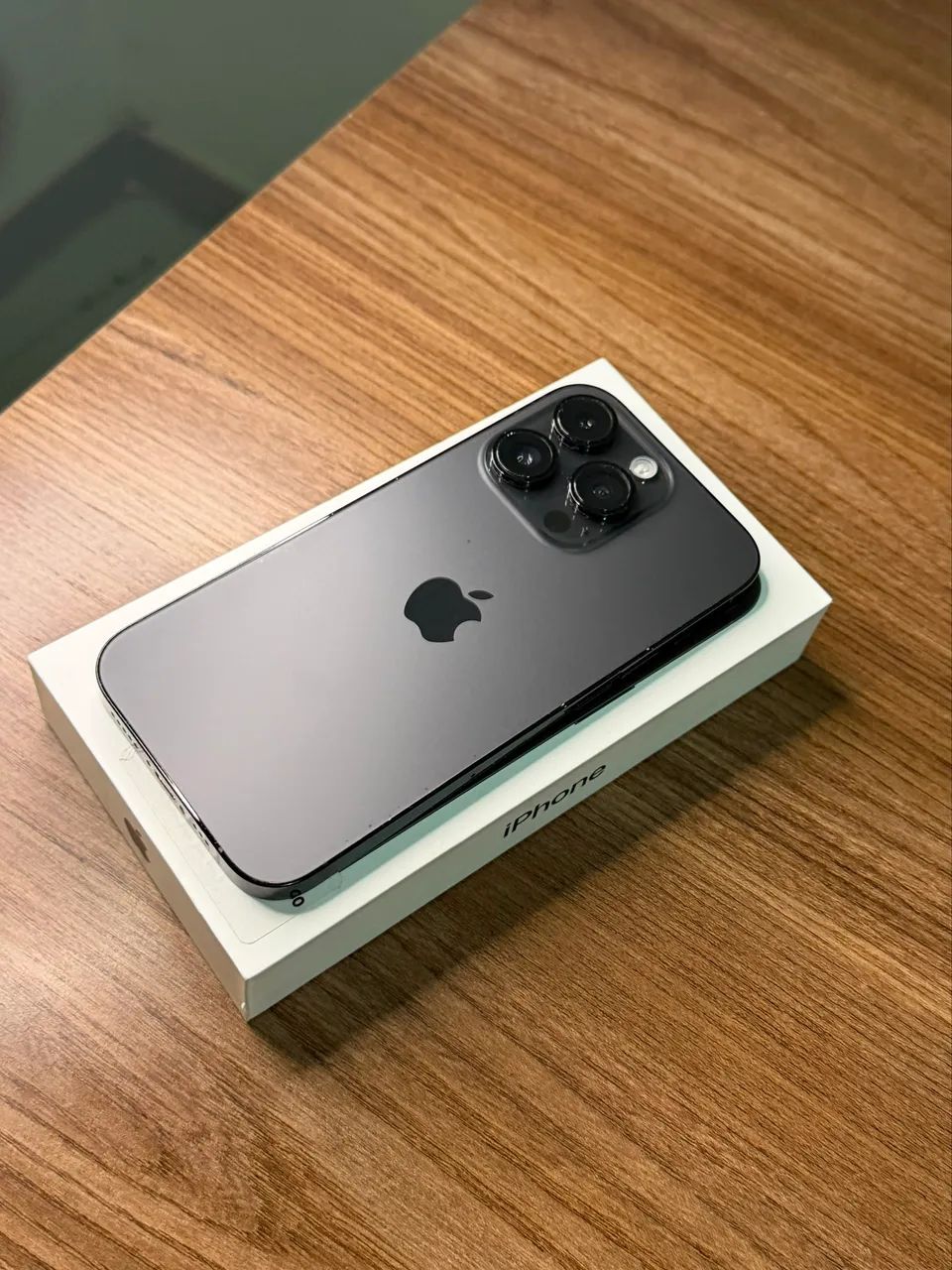 iPhone 14 Pro 128GB Preto 83% com caixa - Foto 5