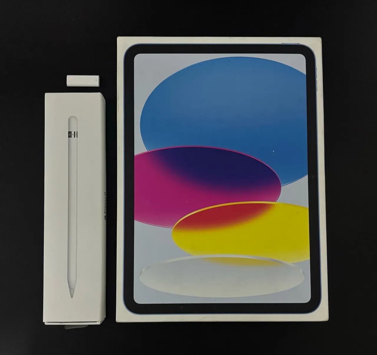 iPad 10 64gb + Apple Pencil 1ª geração + Adaptador Usb-c