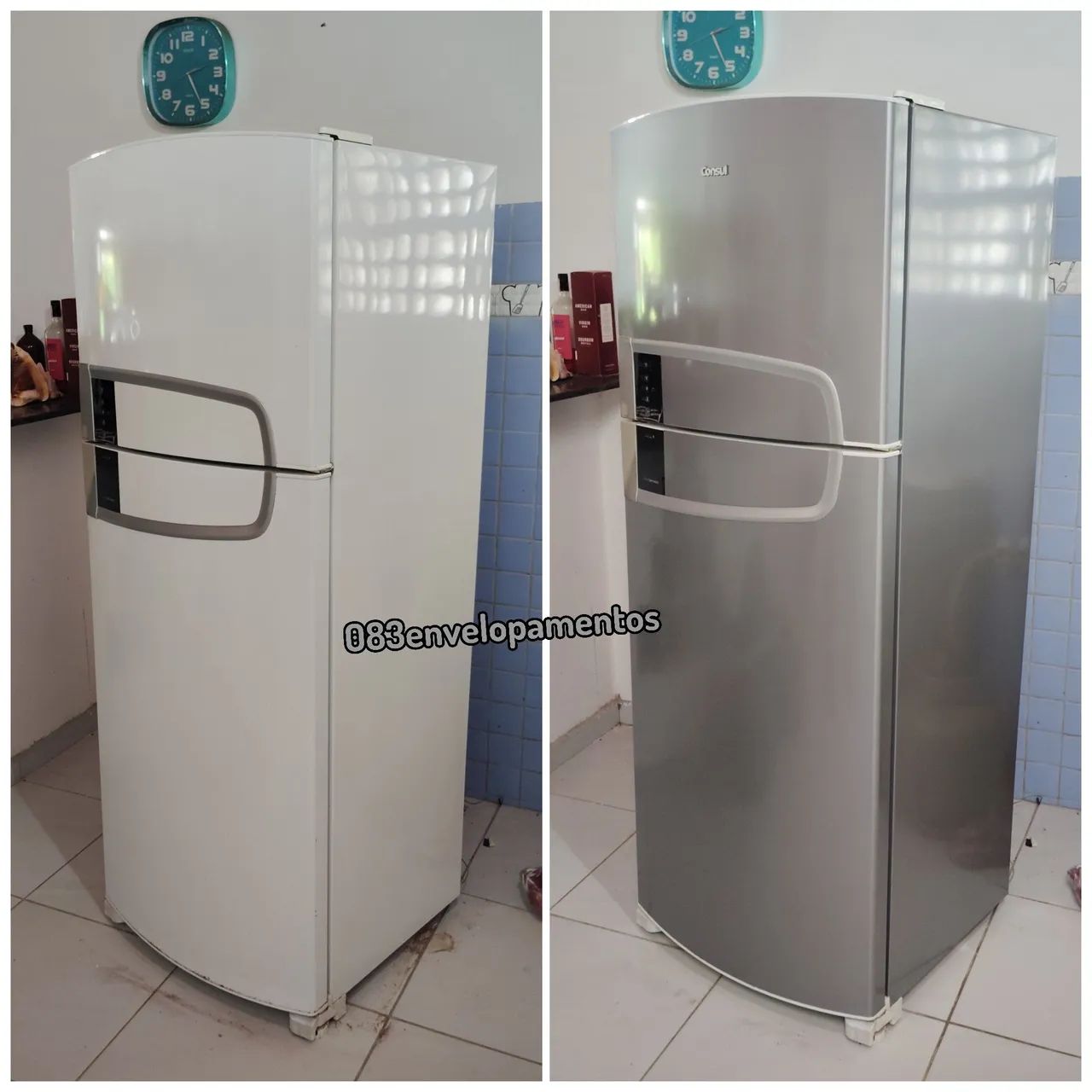 Envelopamento de geladeira o melhor da cidade  - Foto 5