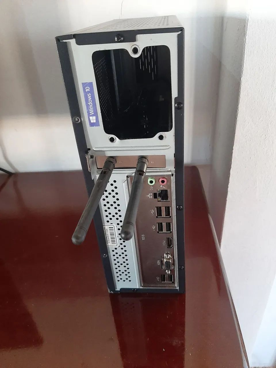 Gabinete slim + placa mãe, processador  memória,  Wi-Fi  - Foto 2