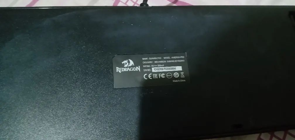 Teclado Mecânico Redragon Surara Pro, Switch Red - Foto 3