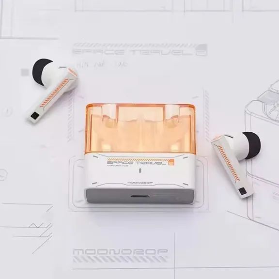 Fone Bluetooh 6.0 Moondrop Space Travel 2 Anc Cancelamento de Ruído Som Hi-Res LDAC - Foto 5