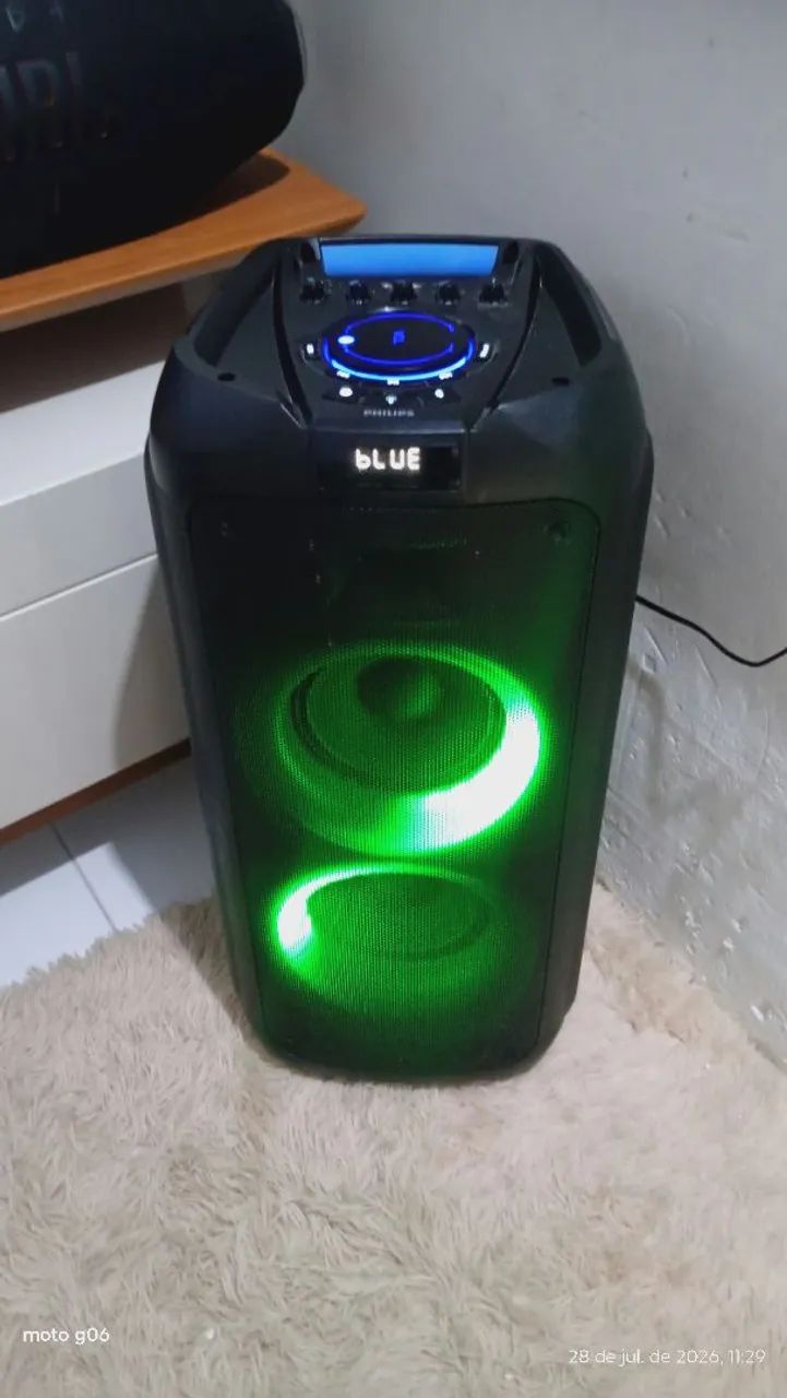 Caixa de 3 meses de uso