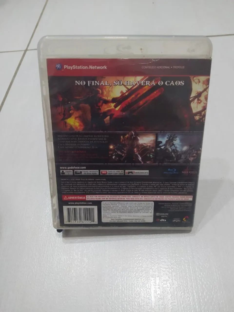 JOGO PS3 ORIGINAL - GOD OF WAR: ASCENSION CIB - Foto 2