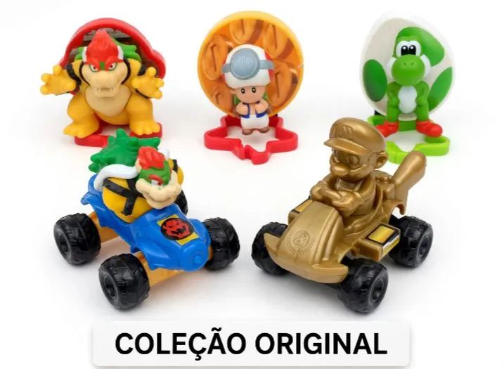 coleção  personagens super Mario kart  - Foto 2