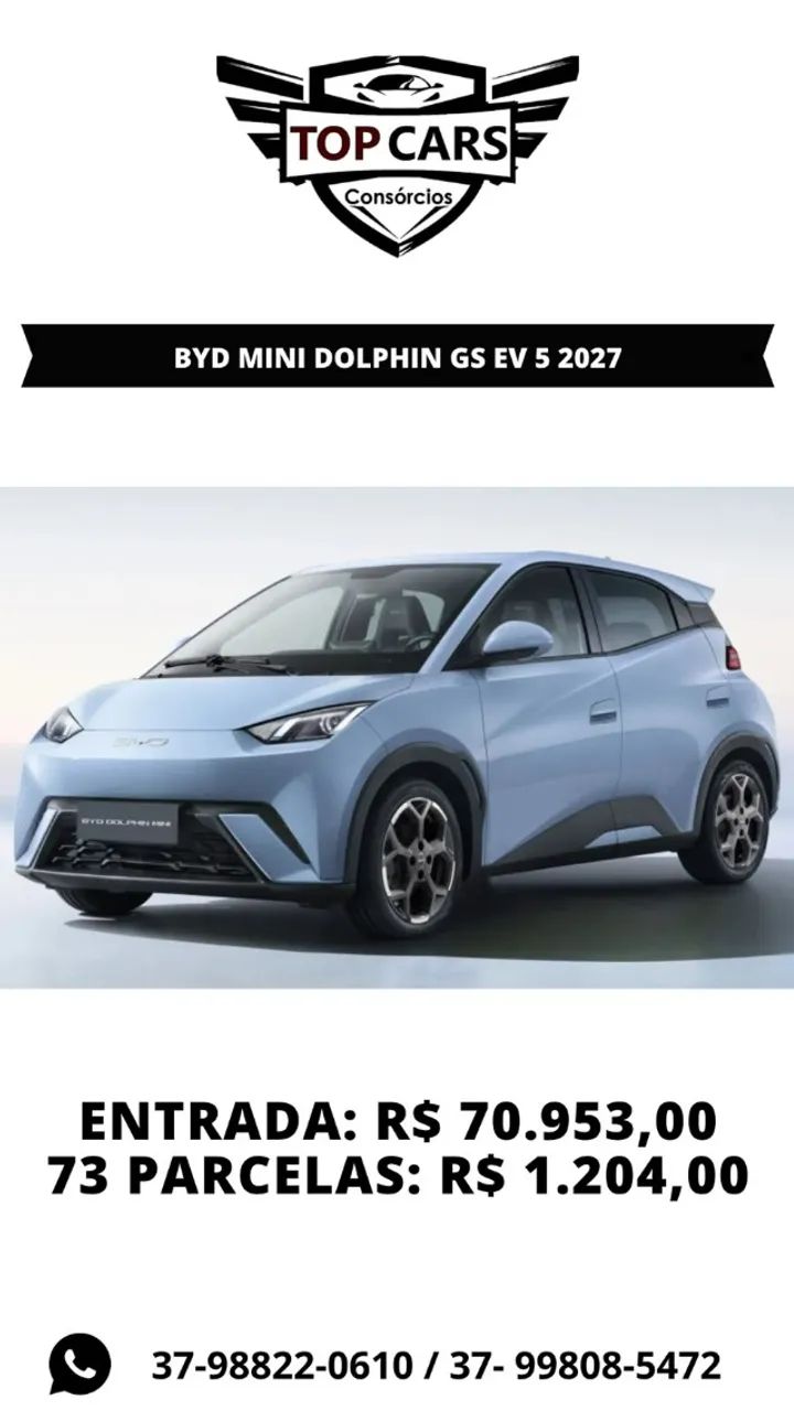  Byd dolphin mini 2027