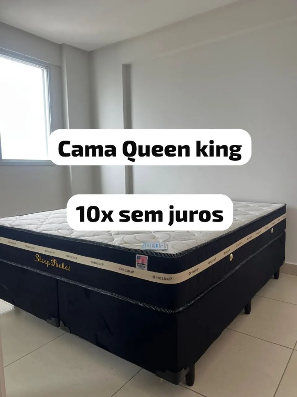 Cama king nova (hoje) 