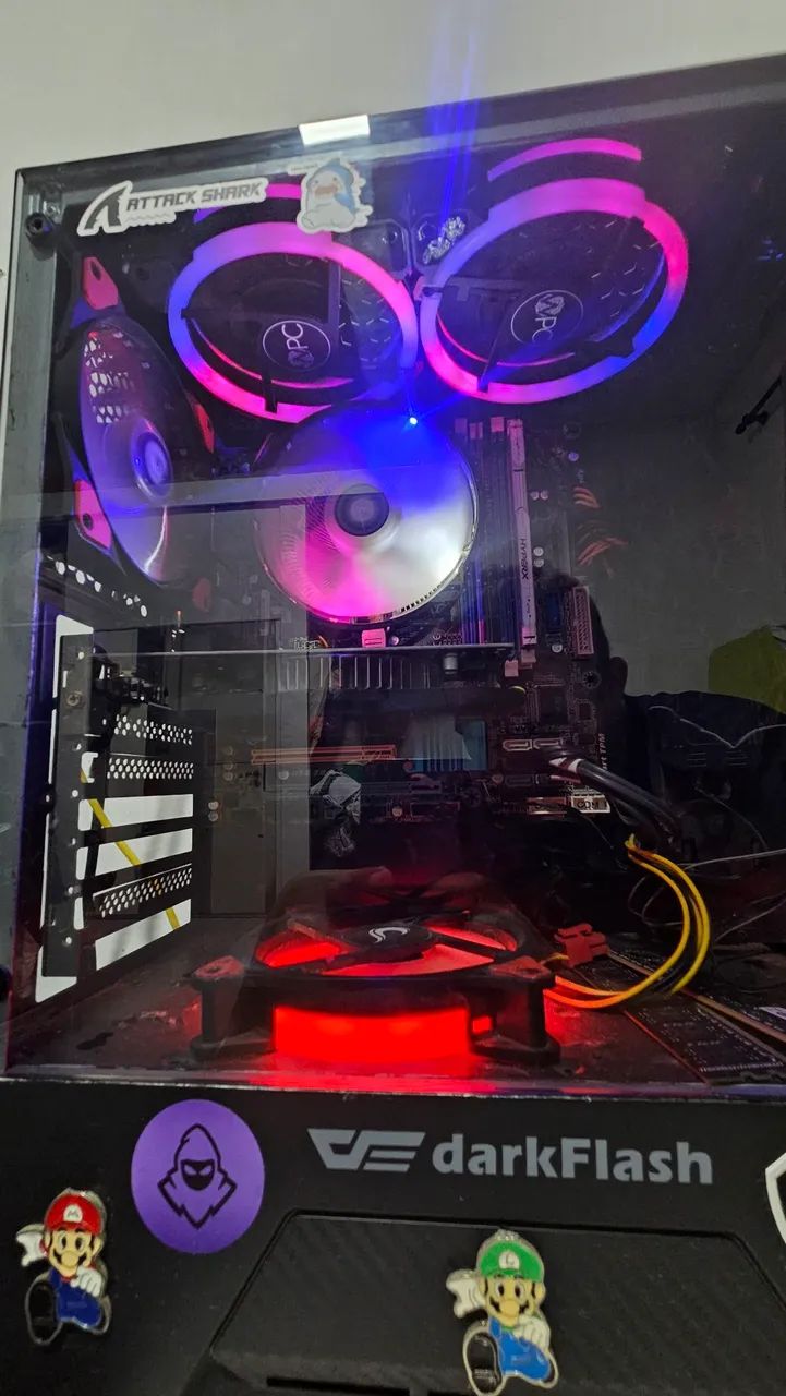 Í7 3770, rx550 4gb 32gb RAM  - Foto 2