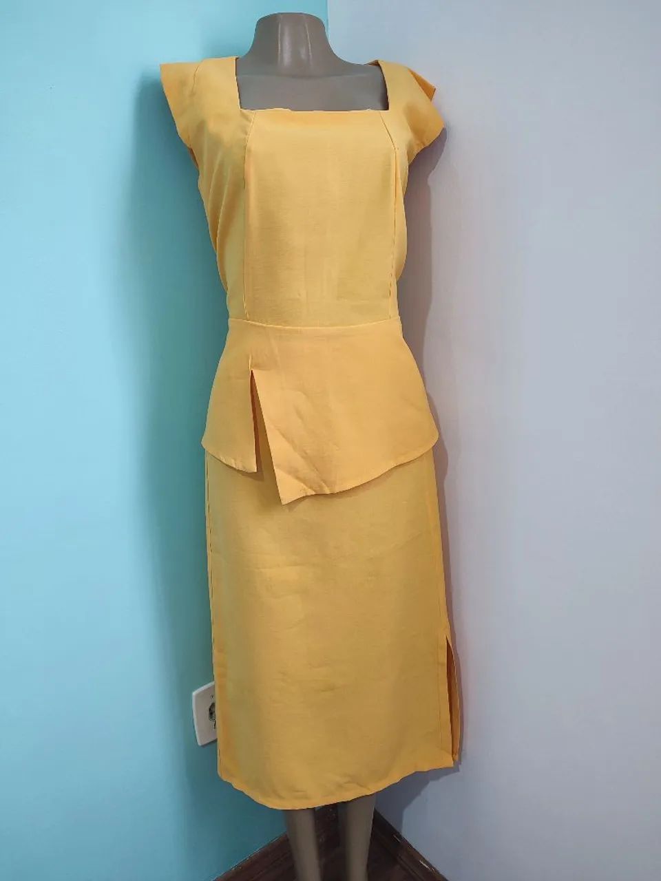 Conjunto feminino amarelo  - Foto 5