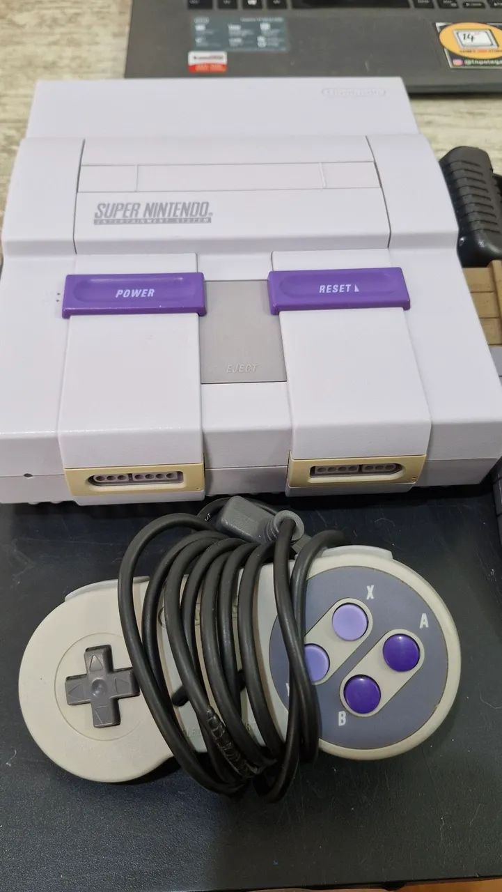 Super Nintendo Fat Branquinho - Foto 2