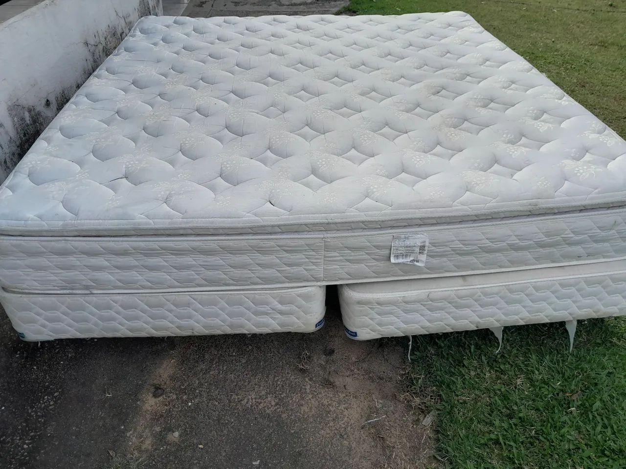 Colchão King 198x203 entrego  - Foto 5