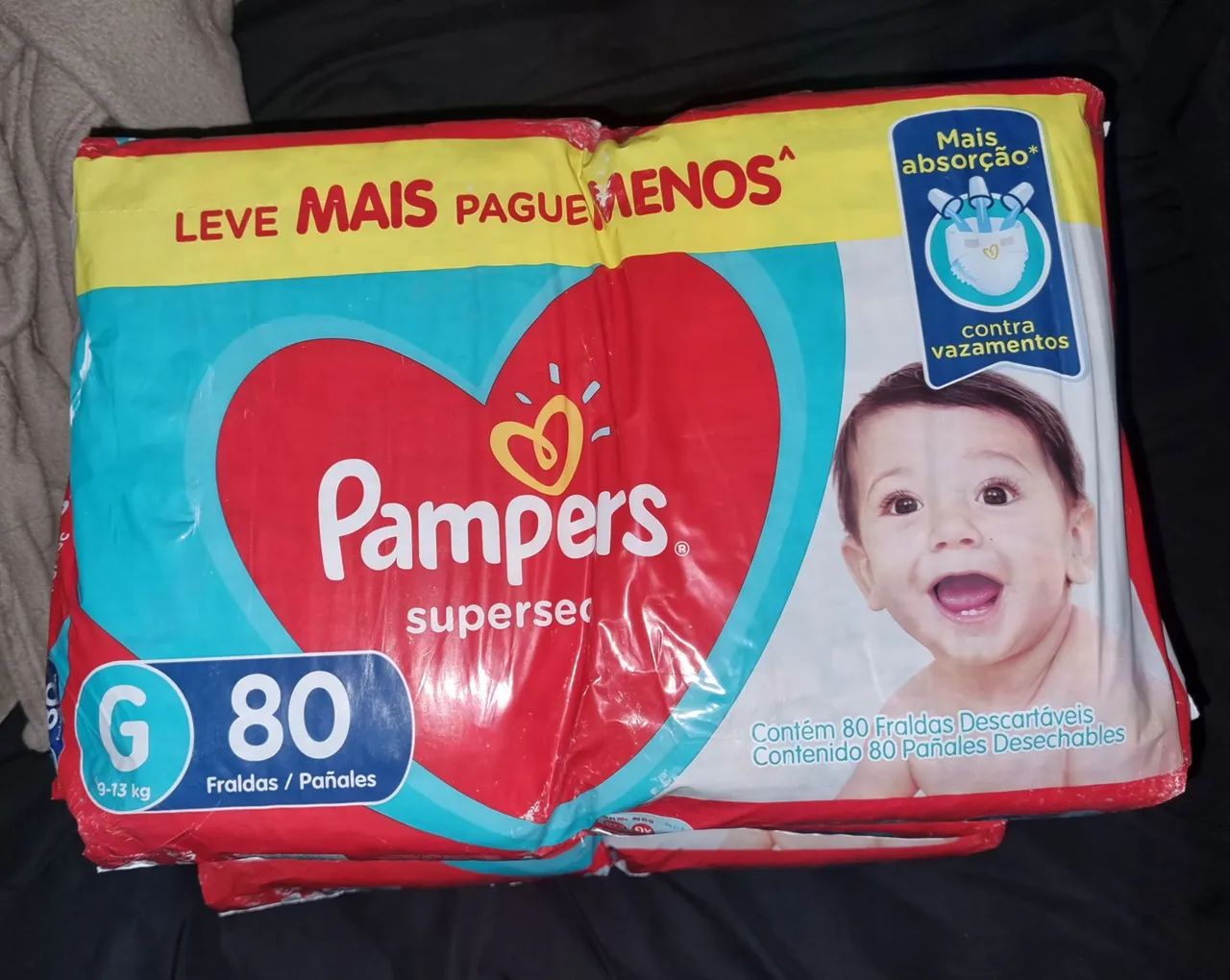 Fraldas descartáveis 