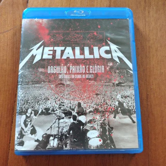Blu-ray Metallica Orgulho, Paixão e Glória 