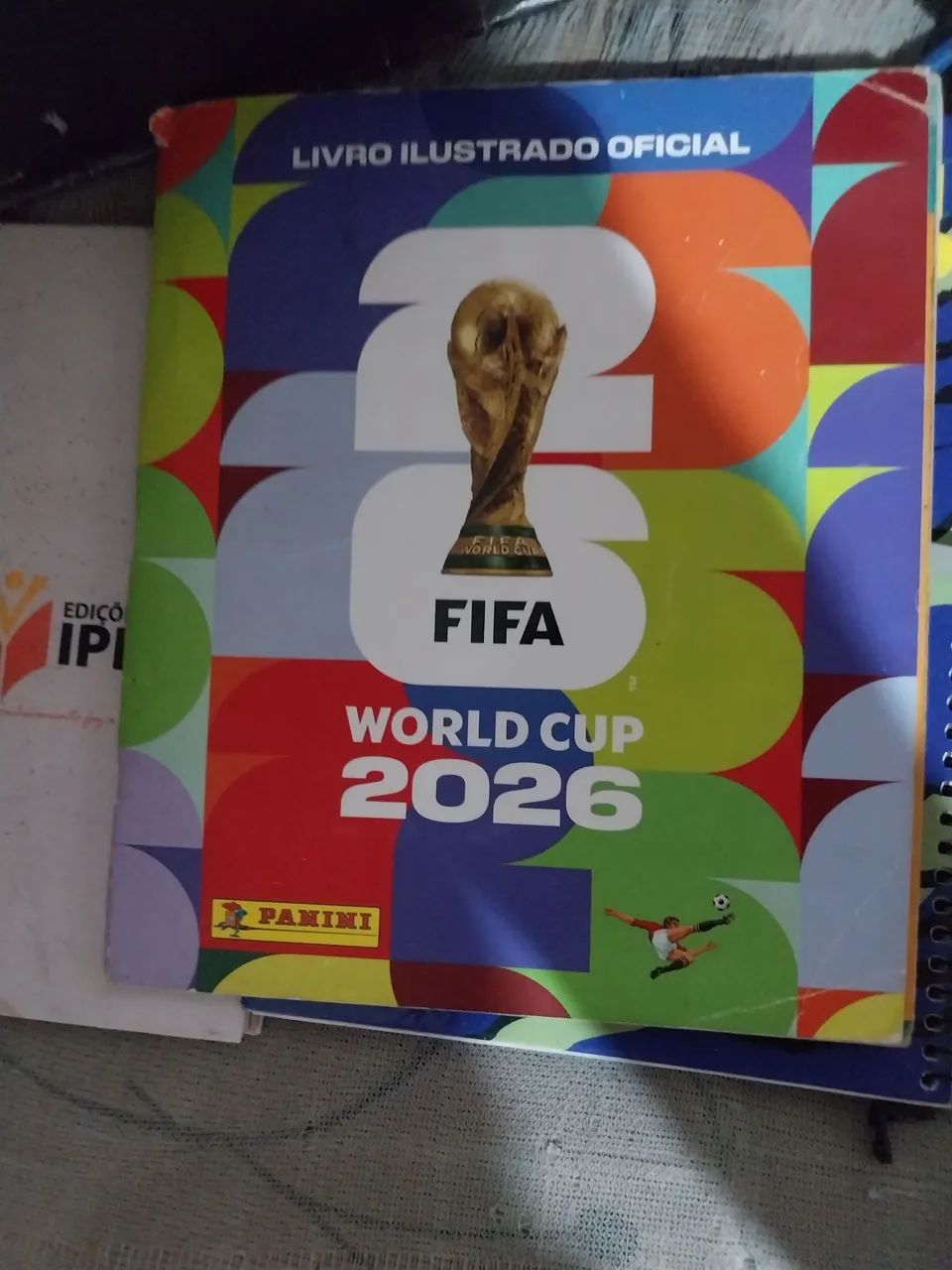 Álbum da copa completo capa mole 