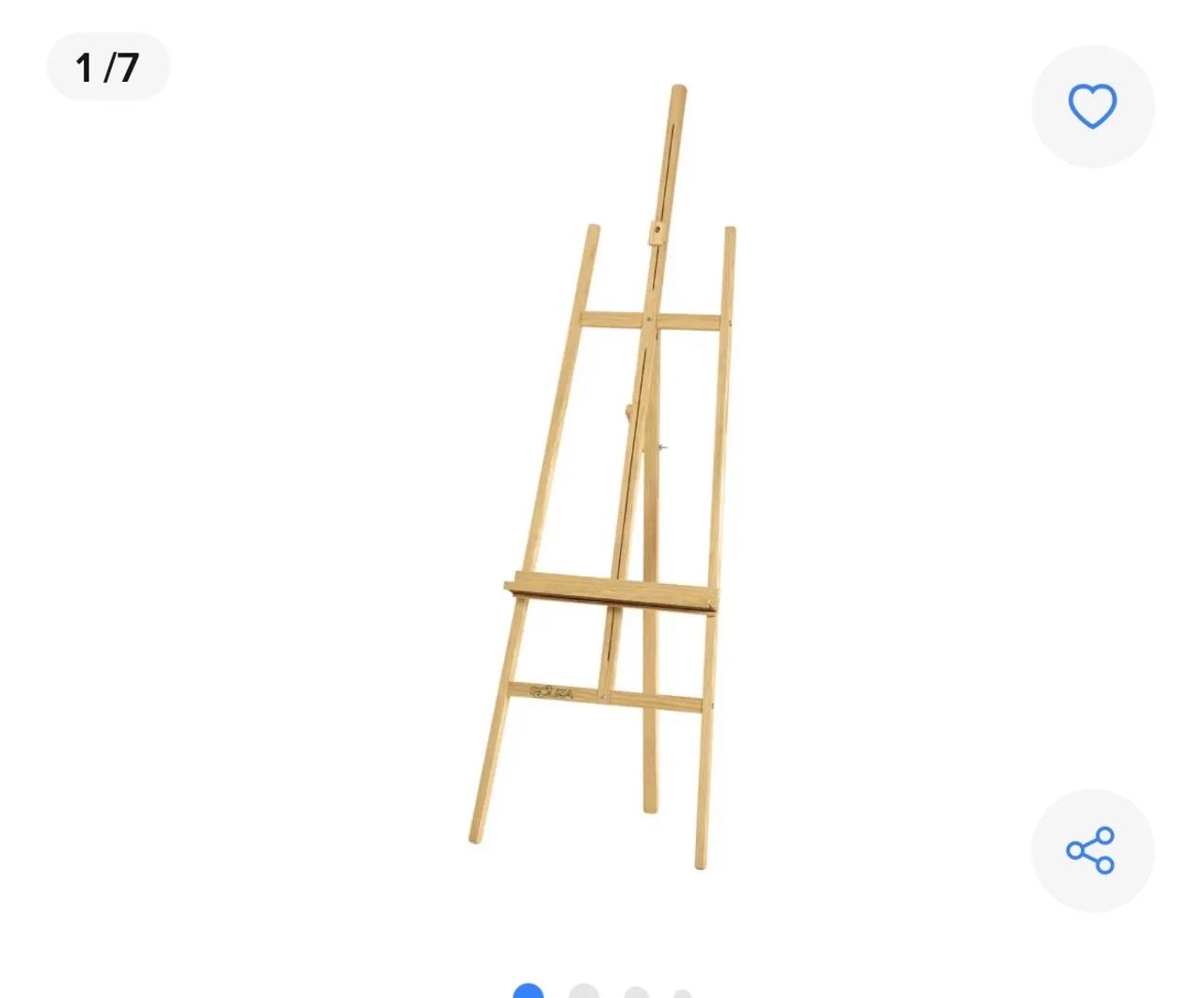 Vendo Cavalete profissional de pintura de quadro  - Foto 4