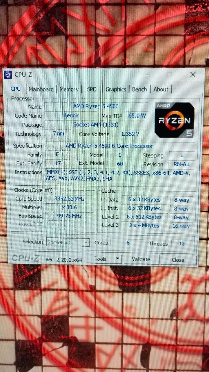 Ryzen 5 4500 - Foto 3
