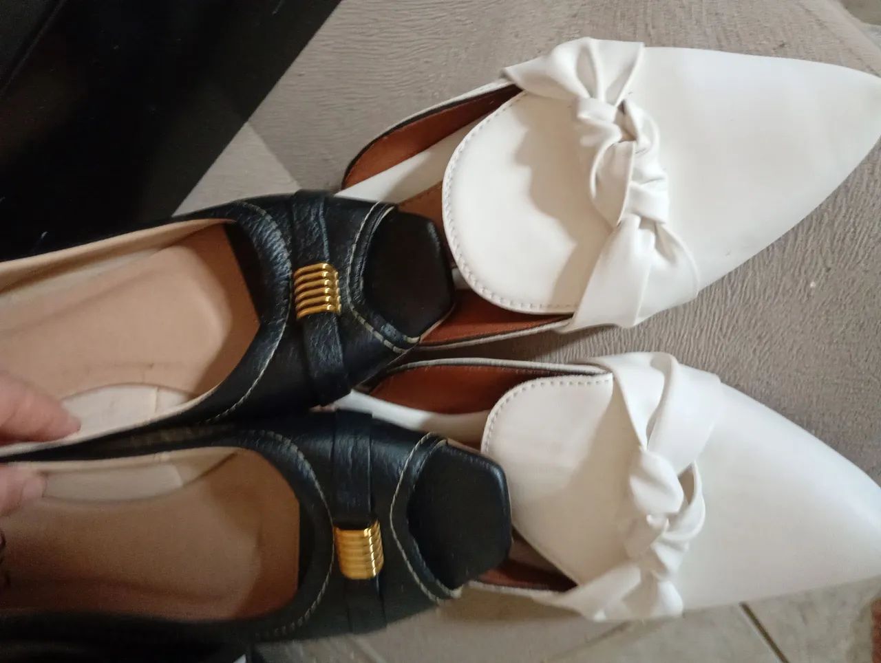 Lindos sapatos da couro &cia - Foto 5