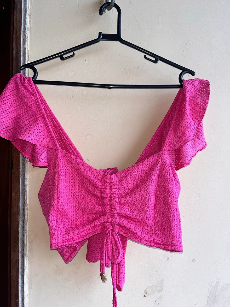 conjunto de saia longa e top rosa  - Foto 3