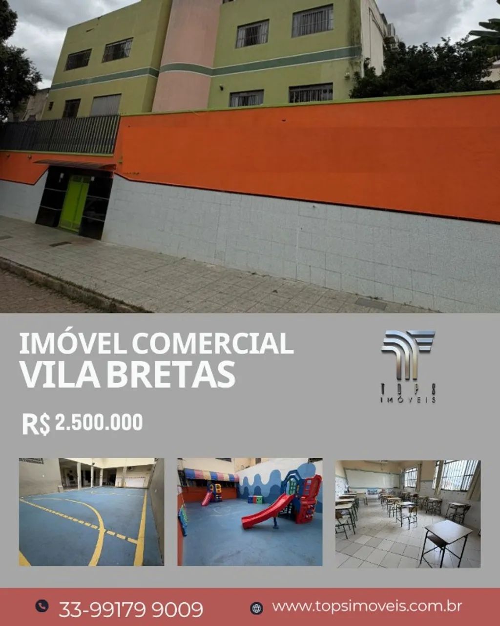 Imóvel comercial, ideal para faculdade e escolas bairro Vila Bretas