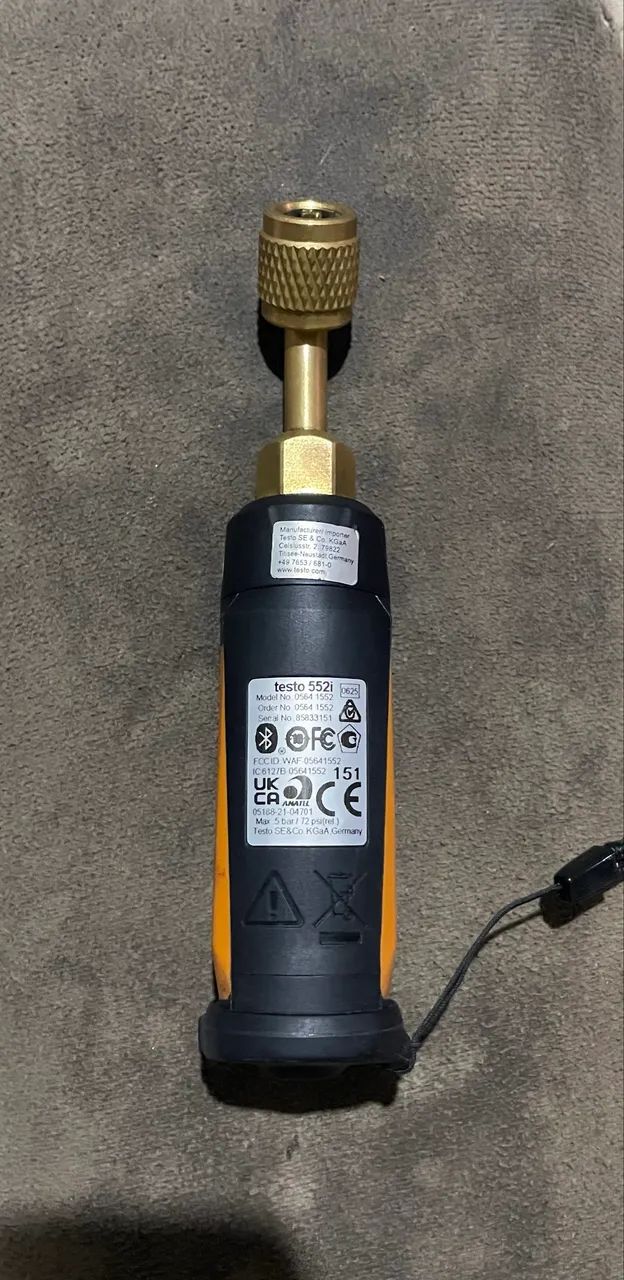Vacuômetro para Refrigeração Testo 552i - Foto 5