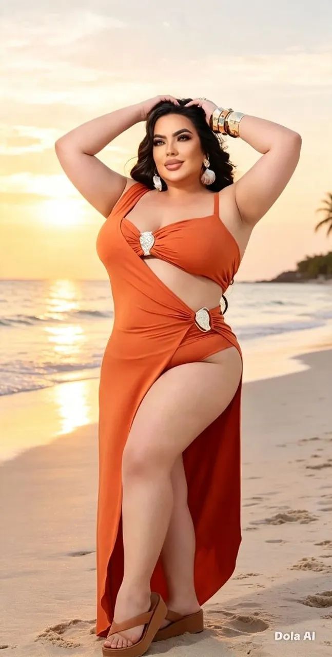 Biquíni plus size mais saída de praia  - Foto 4