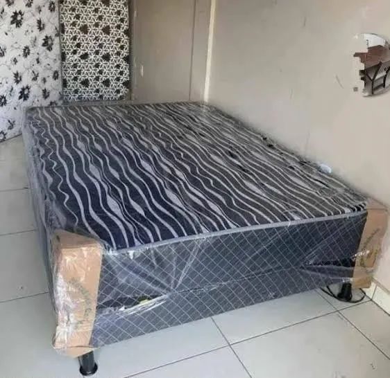 cama box casal 5cm de espuma - NOVA  - Foto 5