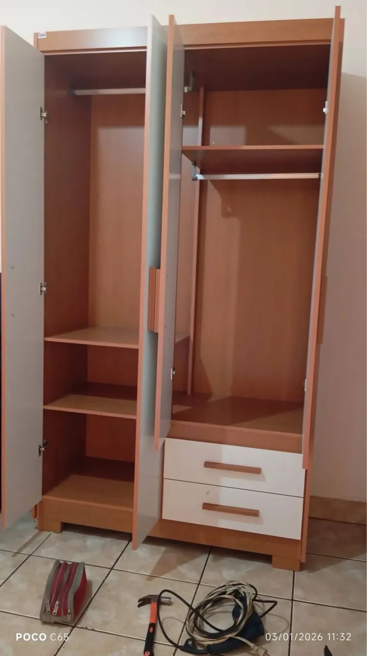 Guarda Roupa Solteiro Novo  - Foto 2