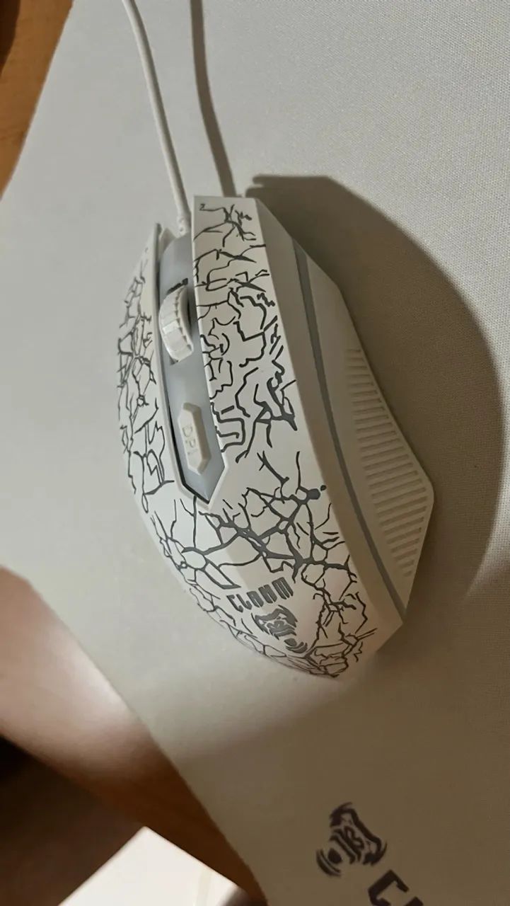 Mouse Clanm Com fio e Led  - Foto 2