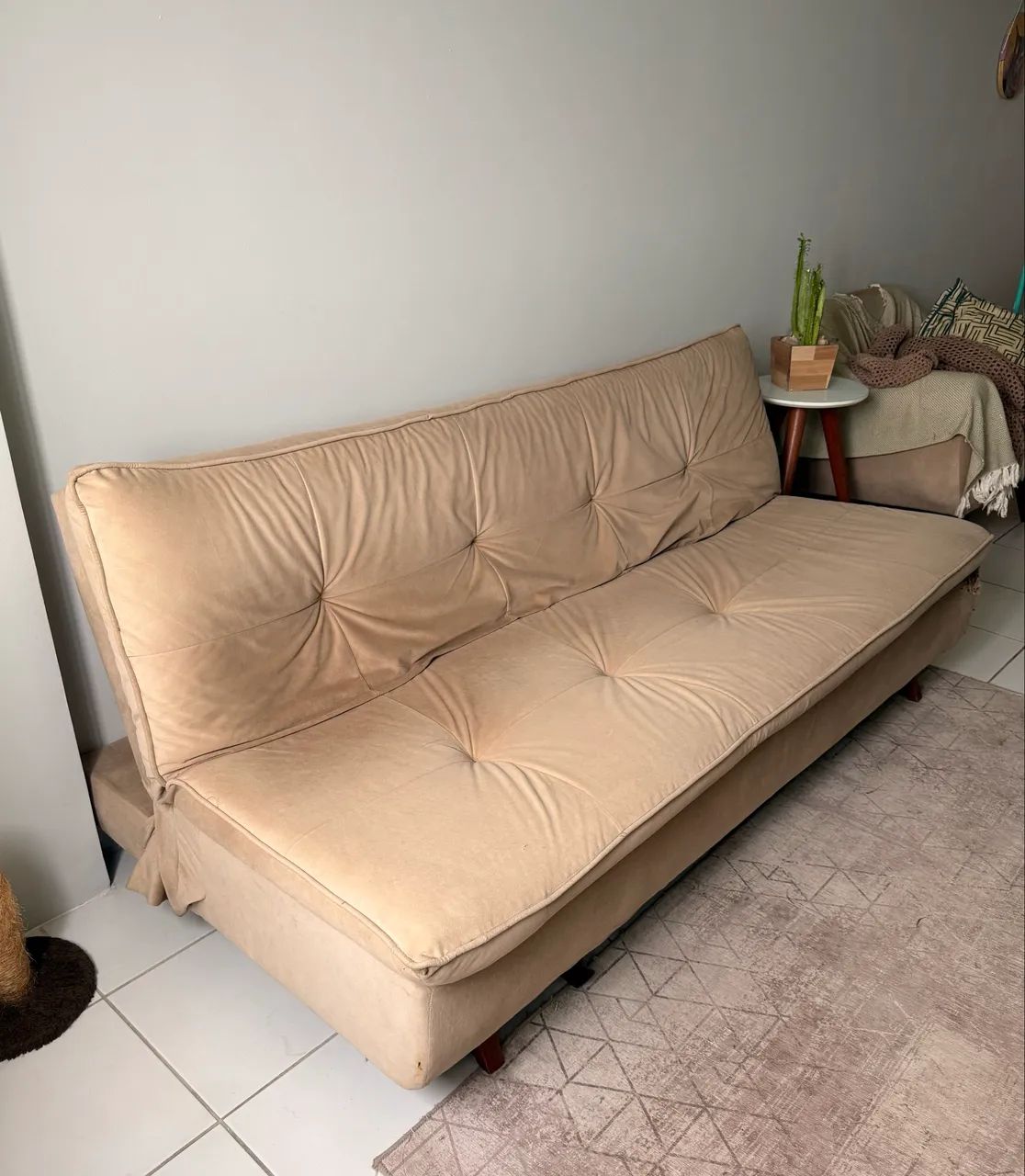 Sofá-cama Suede - Foto 2