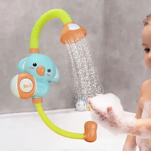chuveirinho eletrônico infantil para banho - Foto 3