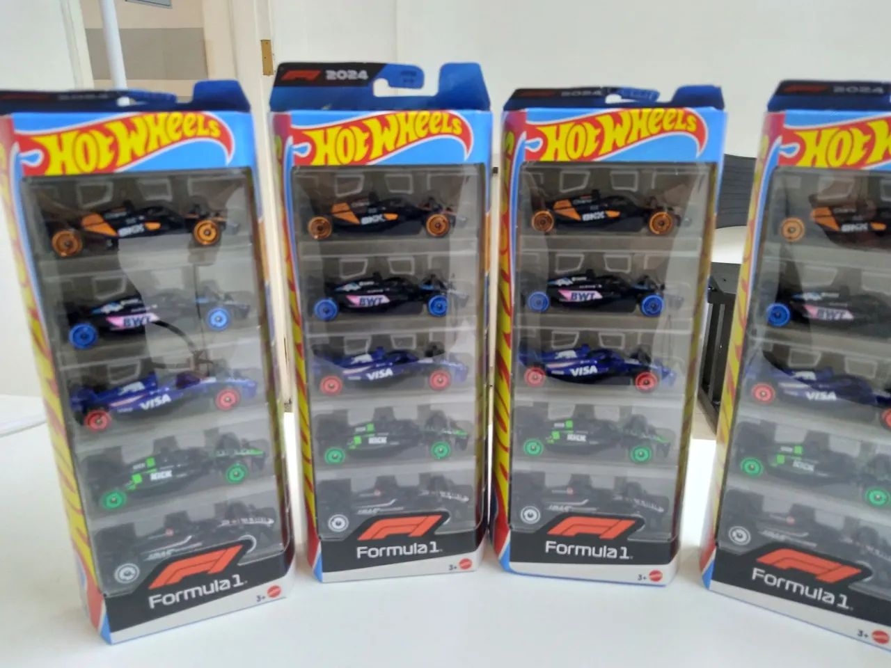 5-Pack Fórmula1 HotWheels da Mattel  - Foto 2