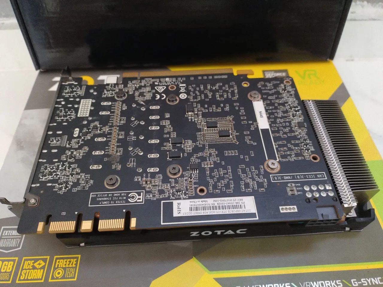 GTX 1070 zotac mini 8gb - Placas de Vídeo - Vila Esportiva