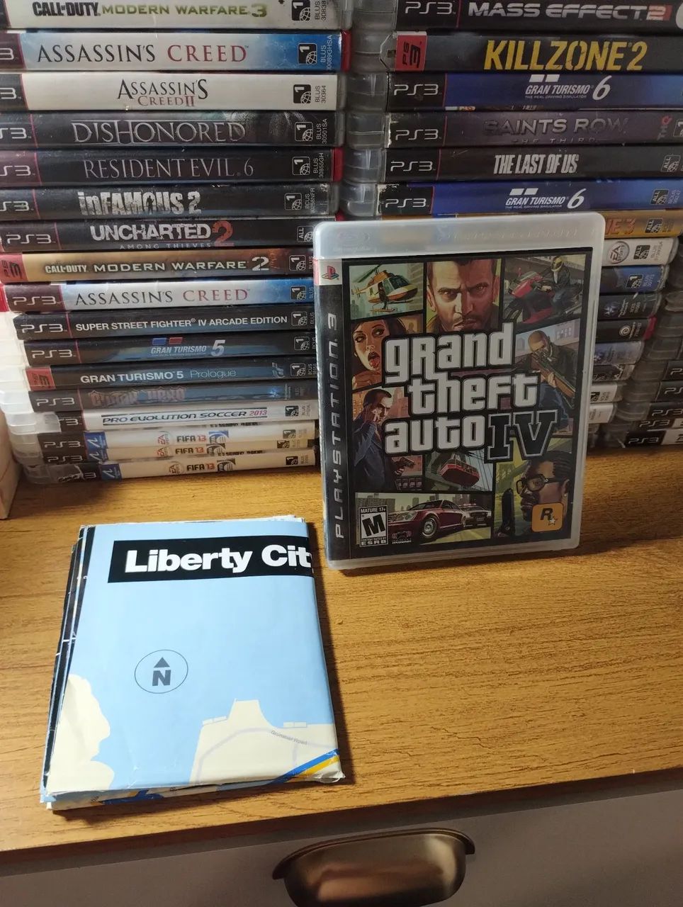 GTA 4 para PS3 completo com mapa