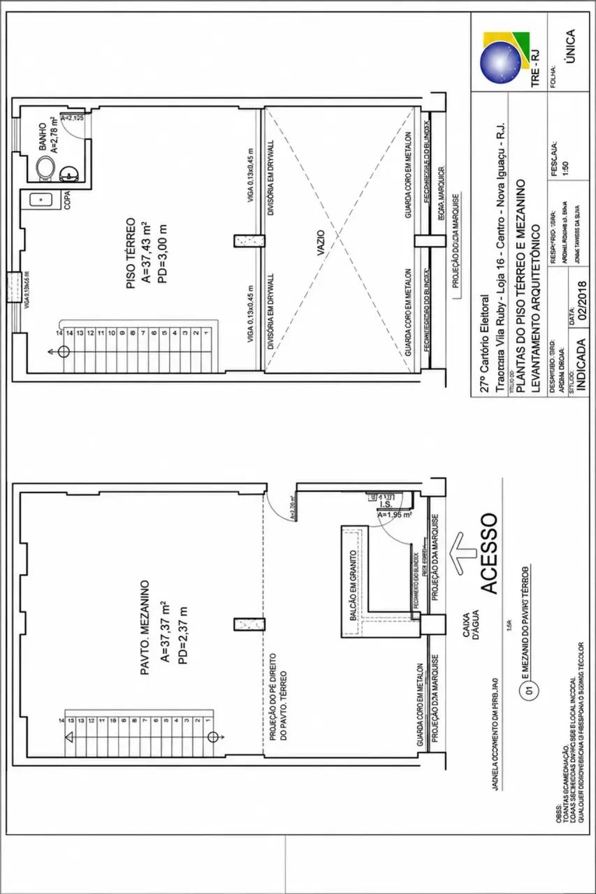 Loja Comercial à Venda no Centro de Nova Iguaçu  90m² total com Mezanino - Foto 2