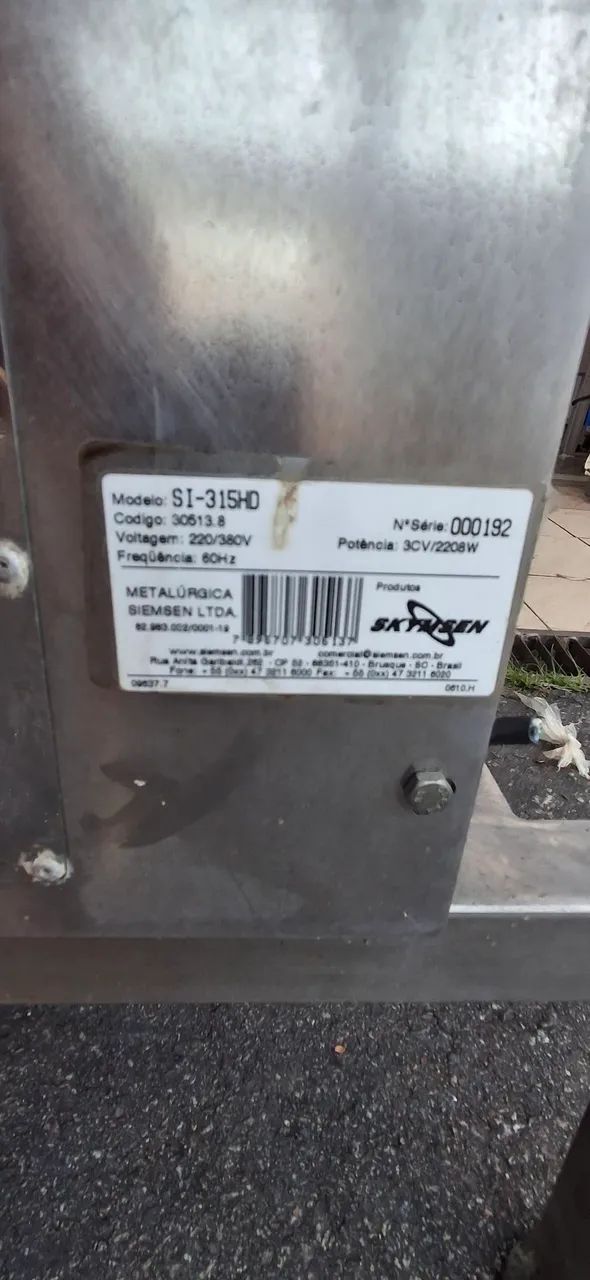 MÁQUINA SERRA OSSO SKYMSEN MOD 315 - Foto 5