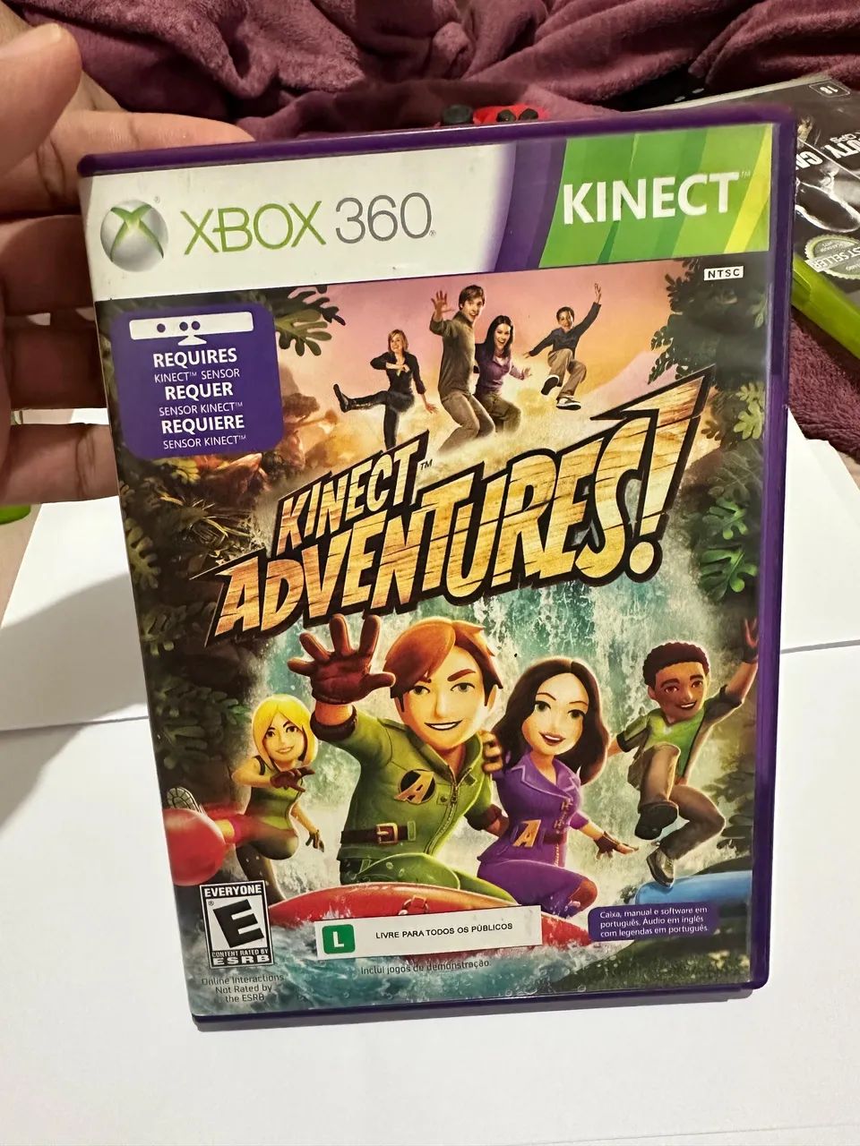 Kinect Xbox 360 + Jogo  - Foto 2