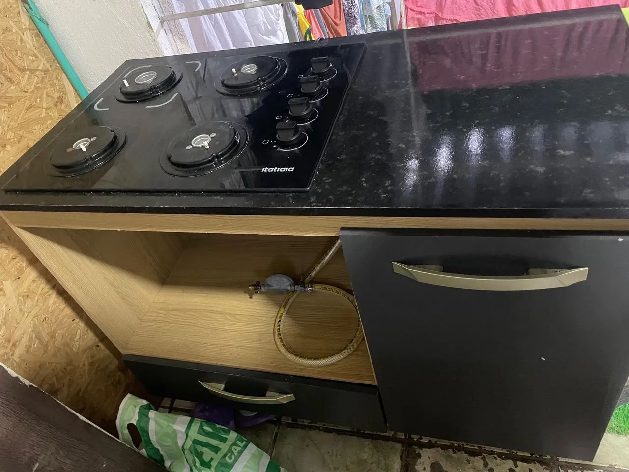 Balcão com Cooktop 