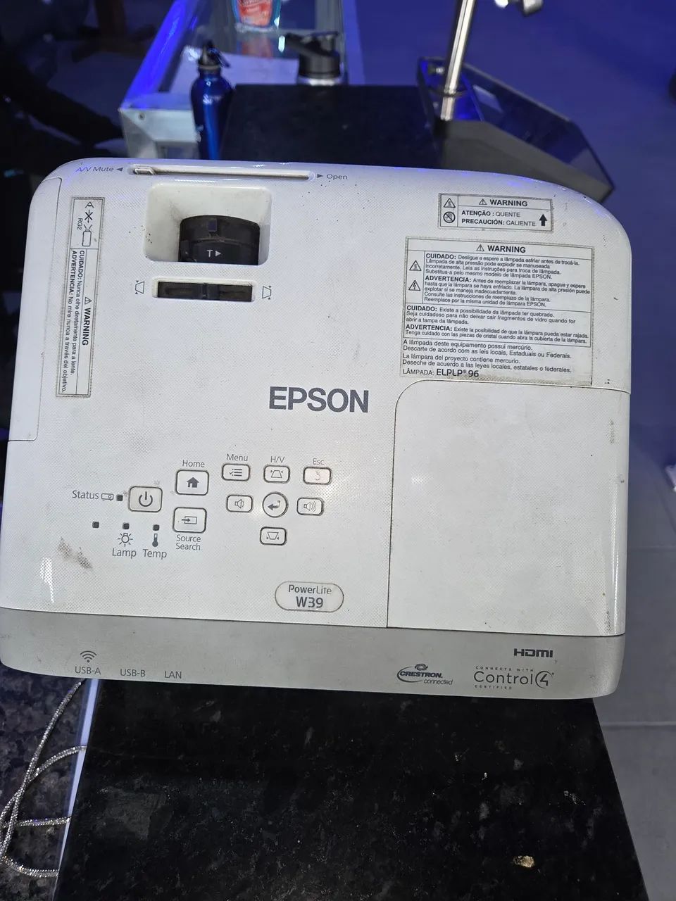 Projetor epson power lite w39