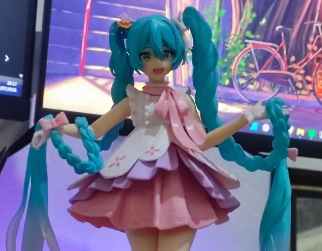 Hatsune Miku Rapunzel - Action Figure