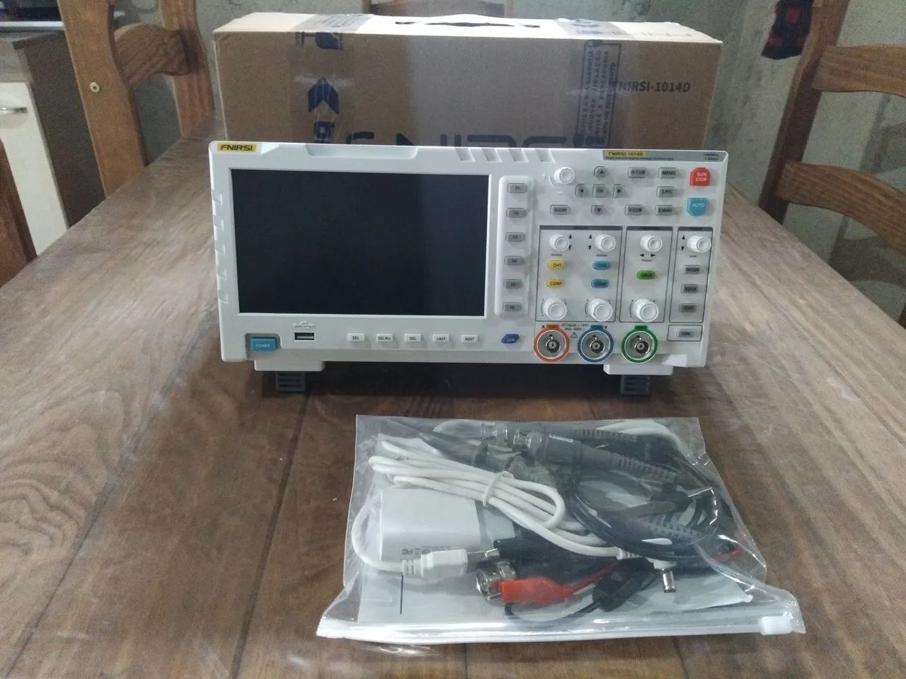 Osciloscópio Fnirsi-1014D - Foto 2