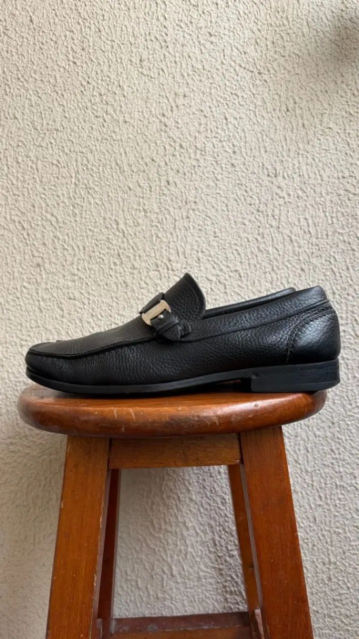sapato salvatore ferragamo couro 38